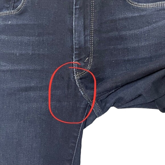 MOTHER The High Waisted Looker Jeans Women’s Size 26 Dark Wash Skinny Fit - Picture 16 of 16